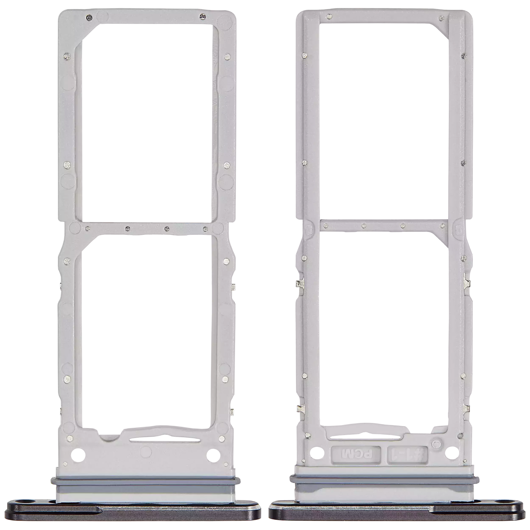 Dual Sim Card Tray Compatible For Samsung Galaxy Z Fold 6 Replacement (F956) (Premium) (Black)