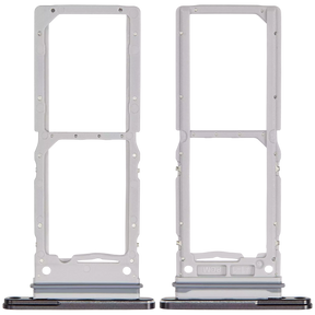 Dual Sim Card Tray Compatible For Samsung Galaxy Z Fold 6 Replacement (F956) (Premium) (Black)