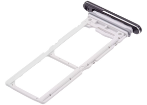 Dual Sim Card Tray Compatible For Samsung Galaxy Z Fold 6 Replacement (F956) (Premium) (Black)