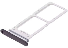 Dual Sim Card Tray Compatible For Samsung Galaxy Z Fold 6 Replacement (F956) (Premium) (Black)
