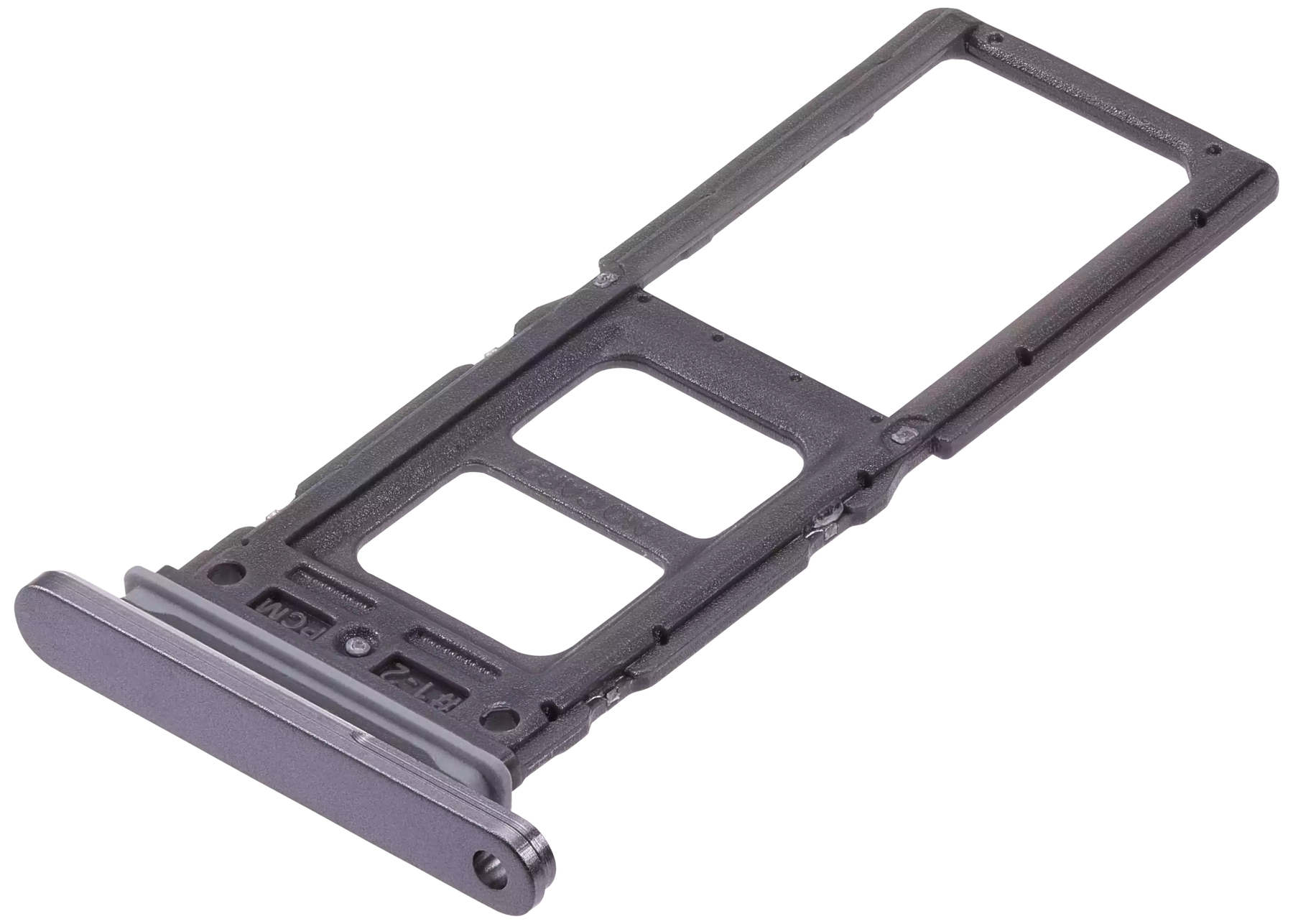 Replacement Single Sim Card Tray Compatible For Samsung Galaxy Z Fold 6 (F956) (Premium) (Silver Shadow)