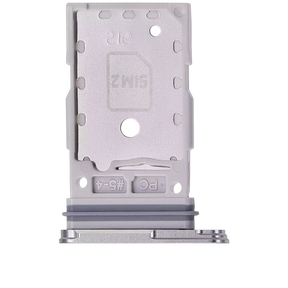 Dual Sim Card Tray Compatible For Samsung Galaxy S24 FE 5G Replacement  (Premium) (Gray)