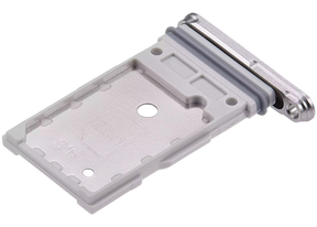 Dual Sim Card Tray Compatible For Samsung Galaxy S24 FE 5G Replacement  (Premium) (Gray)