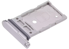 Dual Sim Card Tray Compatible For Samsung Galaxy S24 FE 5G Replacement  (Premium) (Gray)