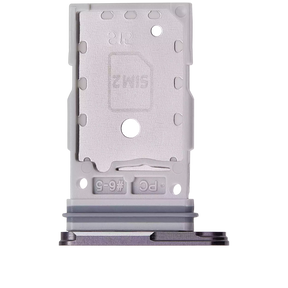 Dual Sim Card Tray Compatible For Samsung Galaxy S24 FE 5G  Replacement (Premium) (Graphite)