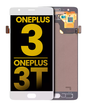 Replacement LCD Assembly Without Frame Compatible For OnePlus 3 / OnePlus 3T (Refurbished) (White)
