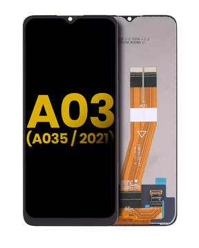 LCD Assembly Without Frame Compatible For Samsung Galaxy A03 (A035 / 2021) (Refurbished) (All Colors)