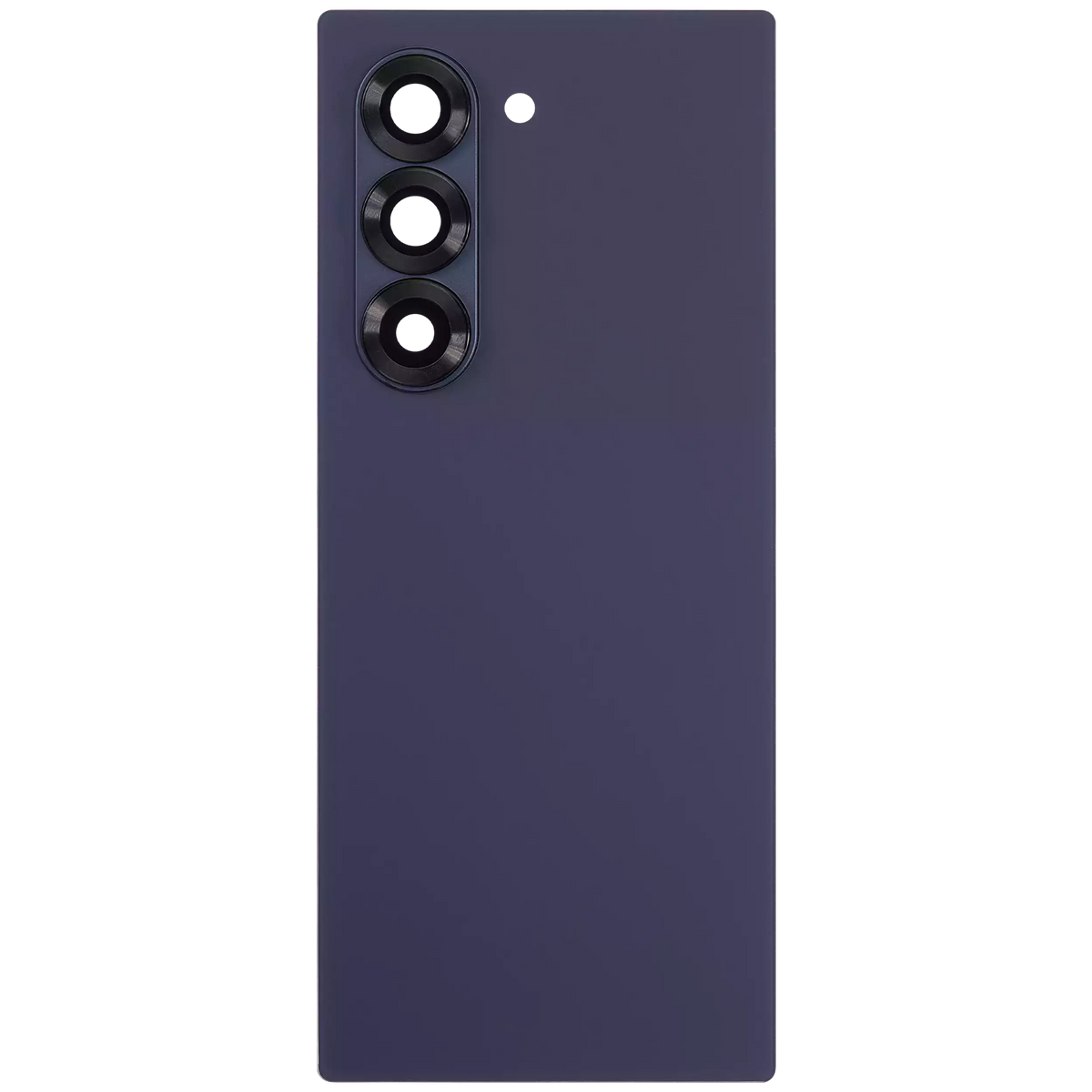 Back Cover Glass With Camera Lens Compatible For Samsung Galaxy Z Fold 6 5G (Aftermarket Plus) (Navy)