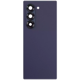 Back Cover Glass With Camera Lens Compatible For Samsung Galaxy Z Fold 6 5G (Aftermarket Plus) (Navy)