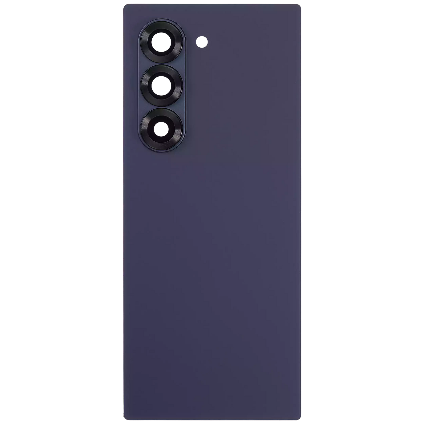 Back Cover Glass With Camera Lens Compatible For Samsung Galaxy Z Fold 6 5G (Aftermarket Plus) (Navy)