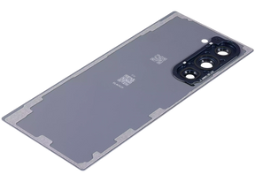 Back Cover Glass With Camera Lens Compatible For Samsung Galaxy Z Fold 6 5G Replacement (Vemake) (Navy)