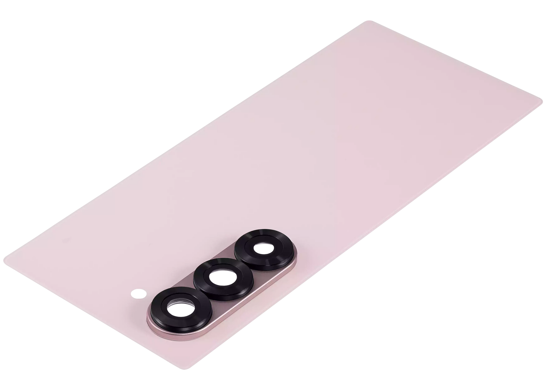 Back Cover Glass With Camera Lens Compatible For Samsung Galaxy Z Fold 6 5G (Aftermarket Plus) (Pink)