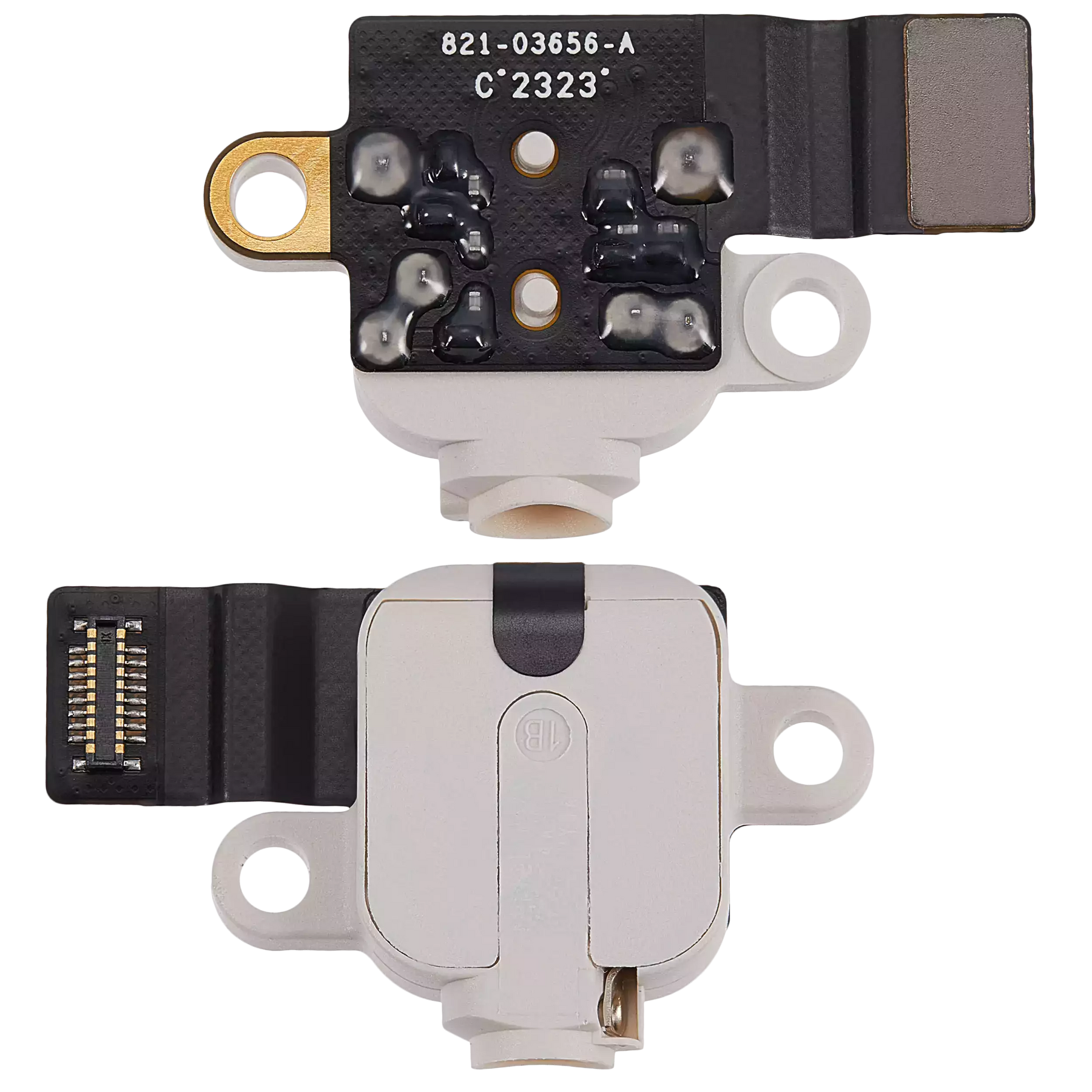 Audio Jack Compatible For MacBook Air 13" (A2681 / Mid 2022 / A3113 / 2024) (Silver)