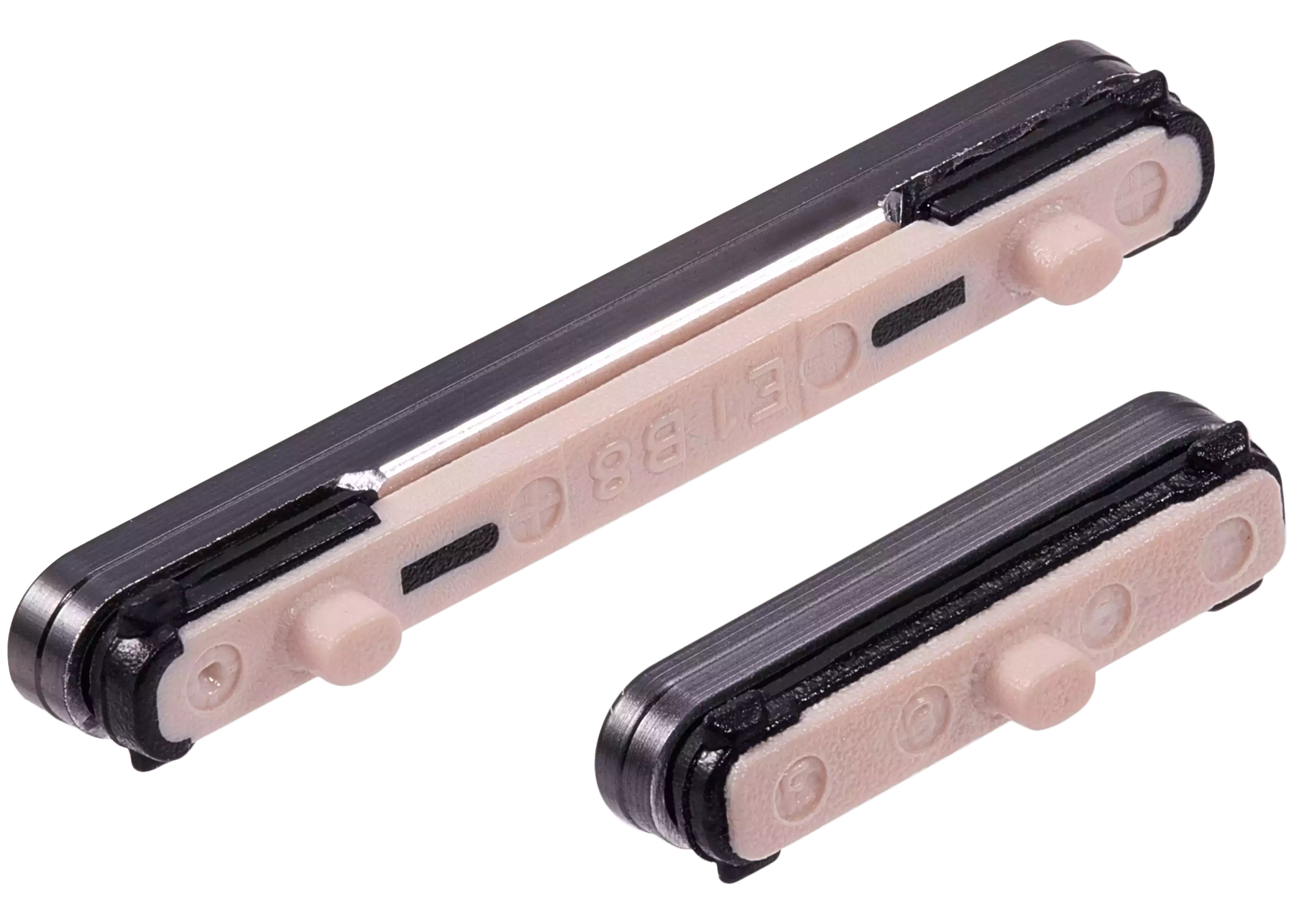 Hard Buttons (Power / Volume) Compatible For Samsung Galaxy S24 5G / 24 Plus 5G (Premium) (Onyx Black)