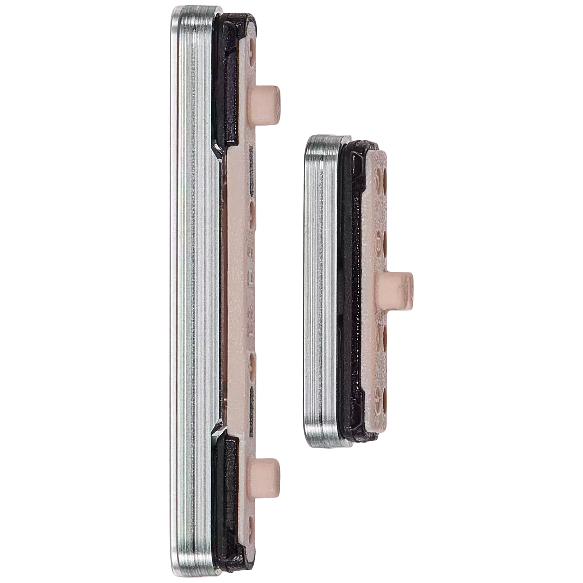 Hard Buttons (Power / Volume) Compatible For Samsung Galaxy S24 5G / 24 Plus 5G (Premium) (Marble Grey)