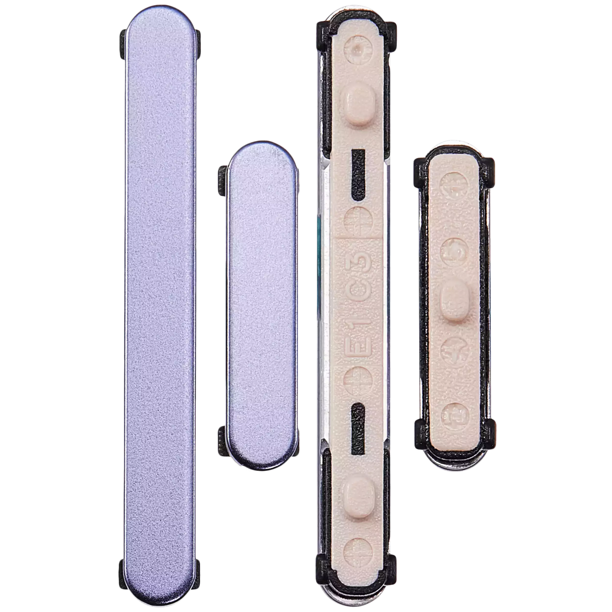 Hard Buttons (Power / Volume) Compatible For Samsung Galaxy S24 5G / 24 Plus 5G (Premium) (Cobalt Violet)