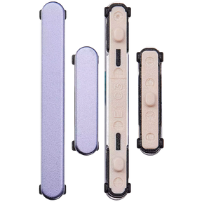 Hard Buttons (Power / Volume) Compatible For Samsung Galaxy S24 5G / 24 Plus 5G (Premium) (Cobalt Violet)