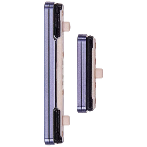 Hard Buttons (Power / Volume) Compatible For Samsung Galaxy S24 5G / 24 Plus 5G (Premium) (Cobalt Violet)