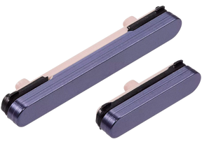 Hard Buttons (Power / Volume) Compatible For Samsung Galaxy S24 5G / 24 Plus 5G (Premium) (Cobalt Violet)