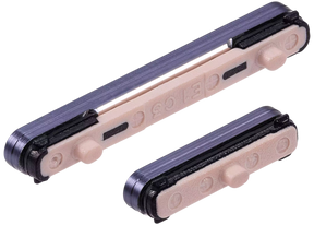 Hard Buttons (Power / Volume) Compatible For Samsung Galaxy S24 5G / 24 Plus 5G (Premium) (Cobalt Violet)