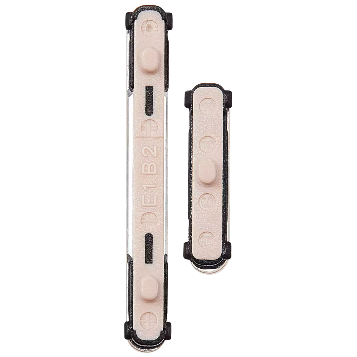 Hard Buttons (Power / Volume) Compatible For Samsung Galaxy S24 5G / 24 Plus 5G (Premium) (Amber Yellow)