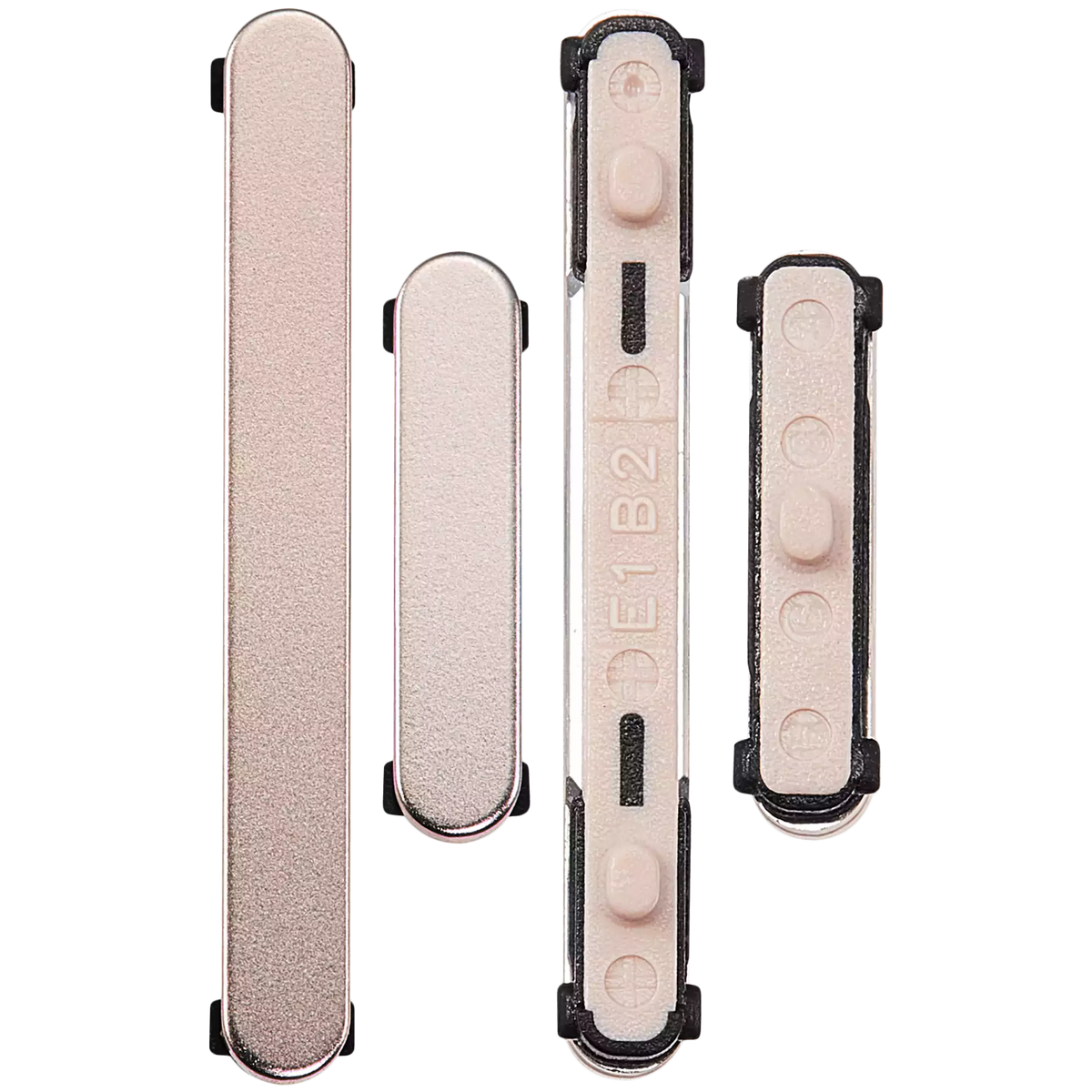 Hard Buttons (Power / Volume) Compatible For Samsung Galaxy S24 5G / 24 Plus 5G (Premium) (Amber Yellow)