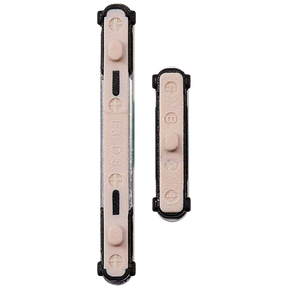 Hard Buttons (Power / Volume) Compatible For Samsung Galaxy S24 5G / 24 Plus 5G (Premium) (Jade Green)