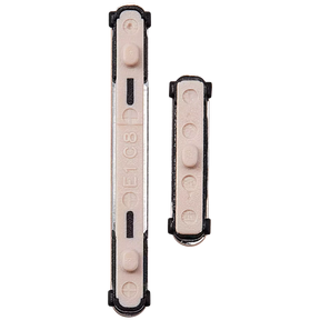 Hard Buttons (Power / Volume) Compatible For Samsung Galaxy S24 5G / 24 Plus 5G (Premium) (Sandstone Orange)