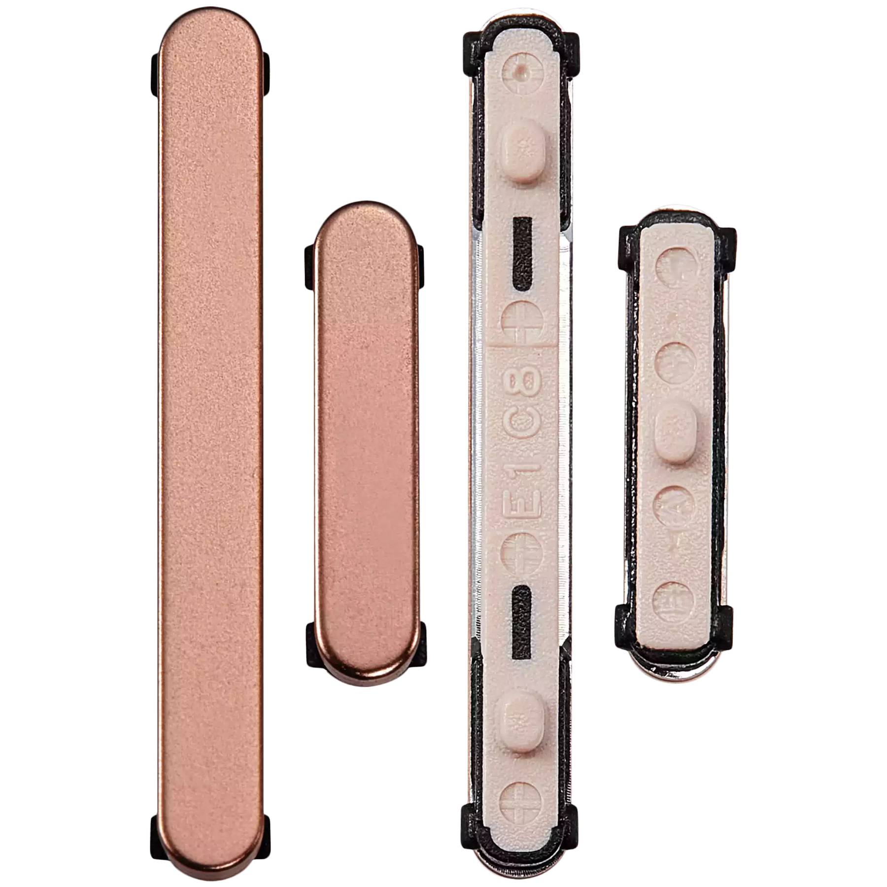 Hard Buttons (Power / Volume) Compatible For Samsung Galaxy S24 5G / 24 Plus 5G (Premium) (Sandstone Orange)