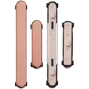 Hard Buttons (Power / Volume) Compatible For Samsung Galaxy S24 5G / 24 Plus 5G (Premium) (Sandstone Orange)