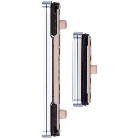 Hard Buttons (Power / Volume) Compatible For Samsung Galaxy S24 5G / 24 Plus 5G (Premium) (Sapphire Blue)