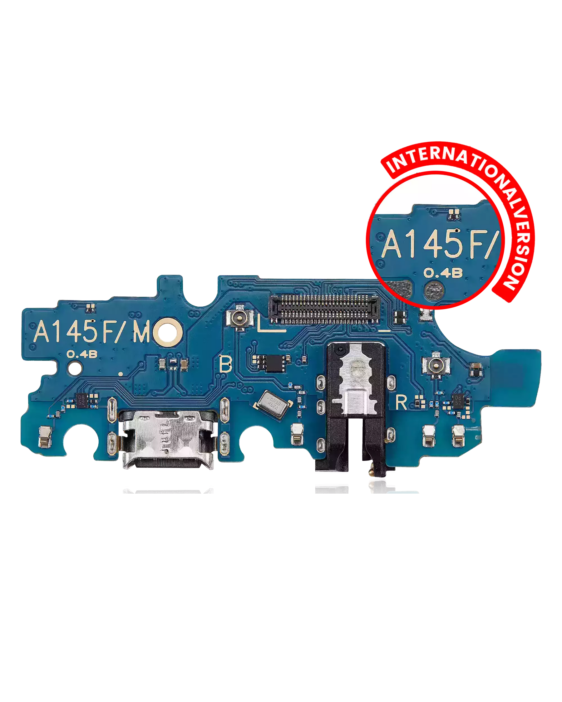 Charging Port With Board Compatible For Samsung Galaxy A14 (A145F / 2023) (International Version) (Vemake)