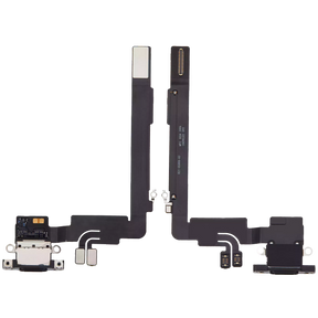 Charging Port Flex Cable Compatible For iPhone 16 Pro Max (Premium) (Black Titanium)