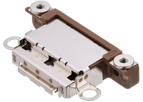 Charging Port Only Compatible For iPhone 16 Pro / 16 Pro Max (Desert Titanium) (10 Pack)