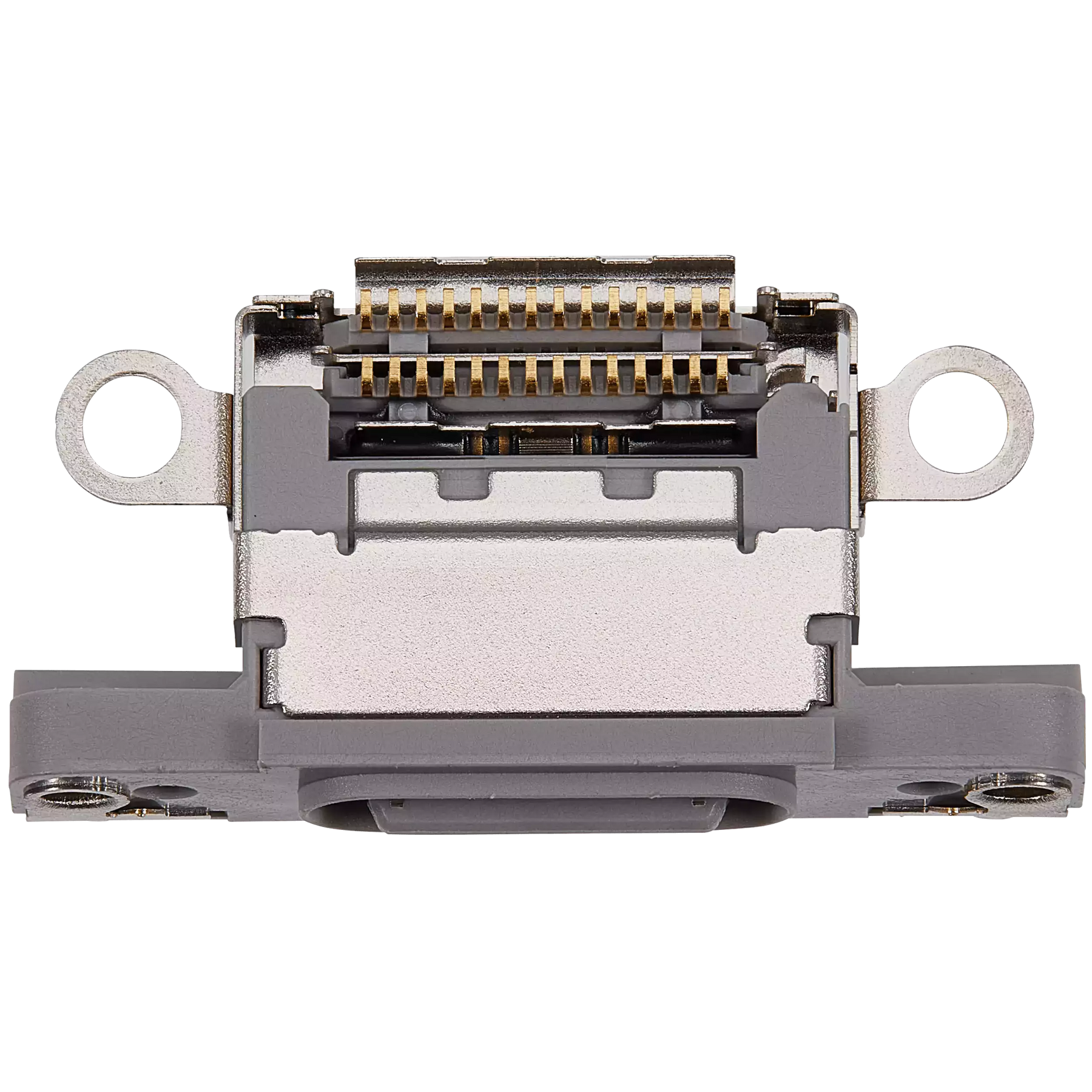 Charging Port Only Compatible For iPhone 16 Pro / 16 Pro Max (White Titanium) (10 Pack)