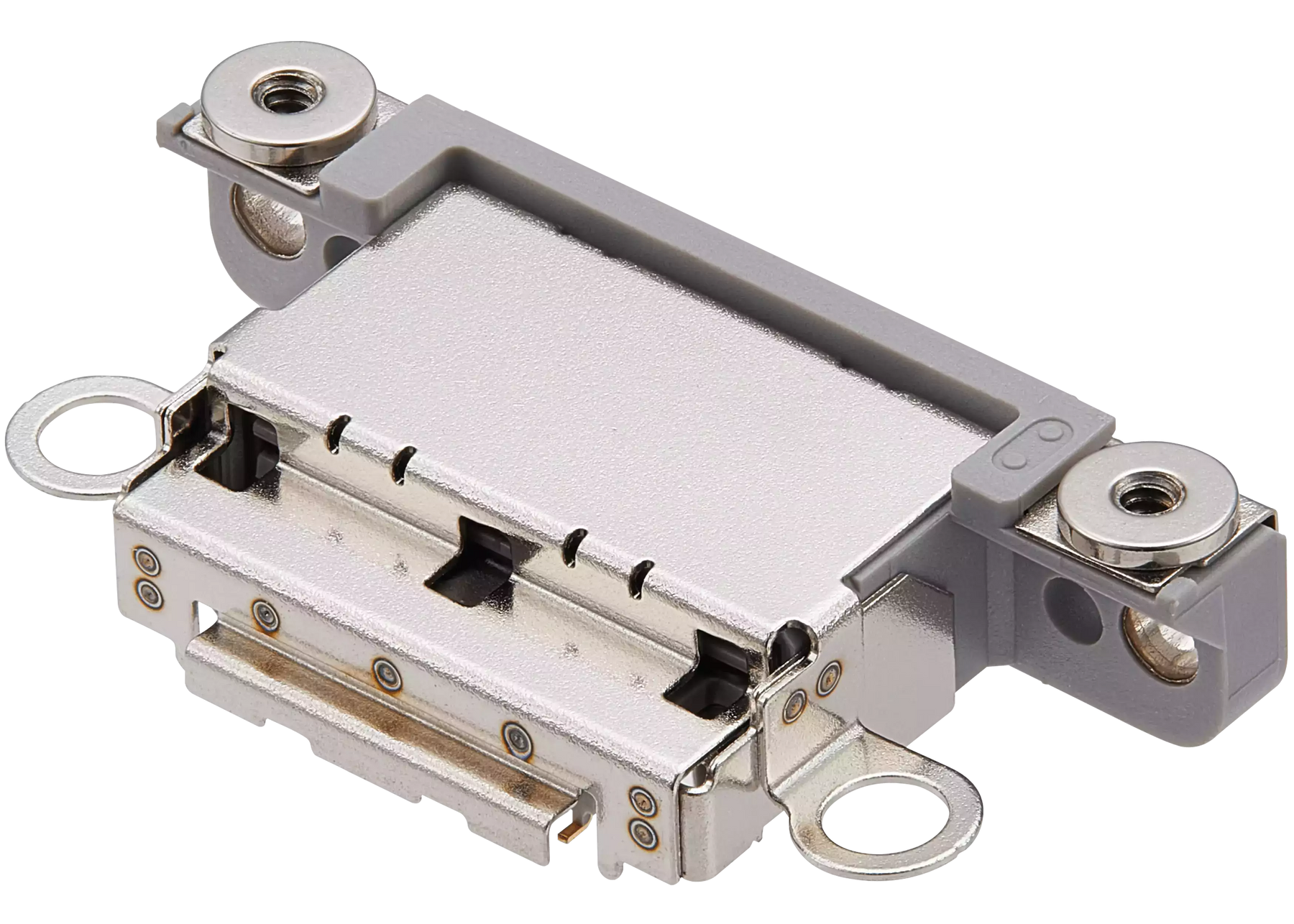 Charging Port Only Compatible For iPhone 16 Pro / 16 Pro Max (White Titanium) (10 Pack)