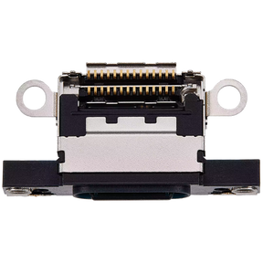 Charging Port Only Compatible For iPhone 16 / 16 Plus (Black)