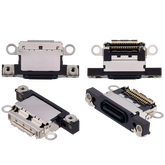 Charging Port Only Compatible For iPhone 16 / 16 Plus (Black) (10 Pack)