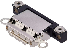 Charging Port Only Compatible For iPhone 16 / 16 Plus (Black) (10 Pack)