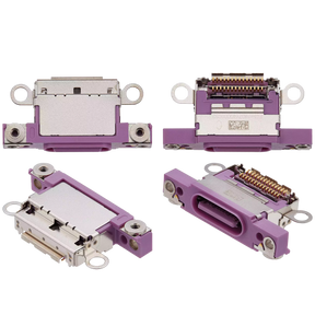 Charging Port Only Compatible For iPhone 16 / 16 Plus (Pink)