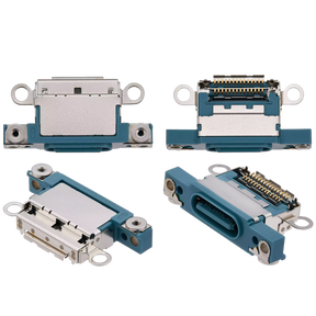 Charging Port Only Compatible For iPhone 16 / 16 Plus (Teal) (10 Pack)