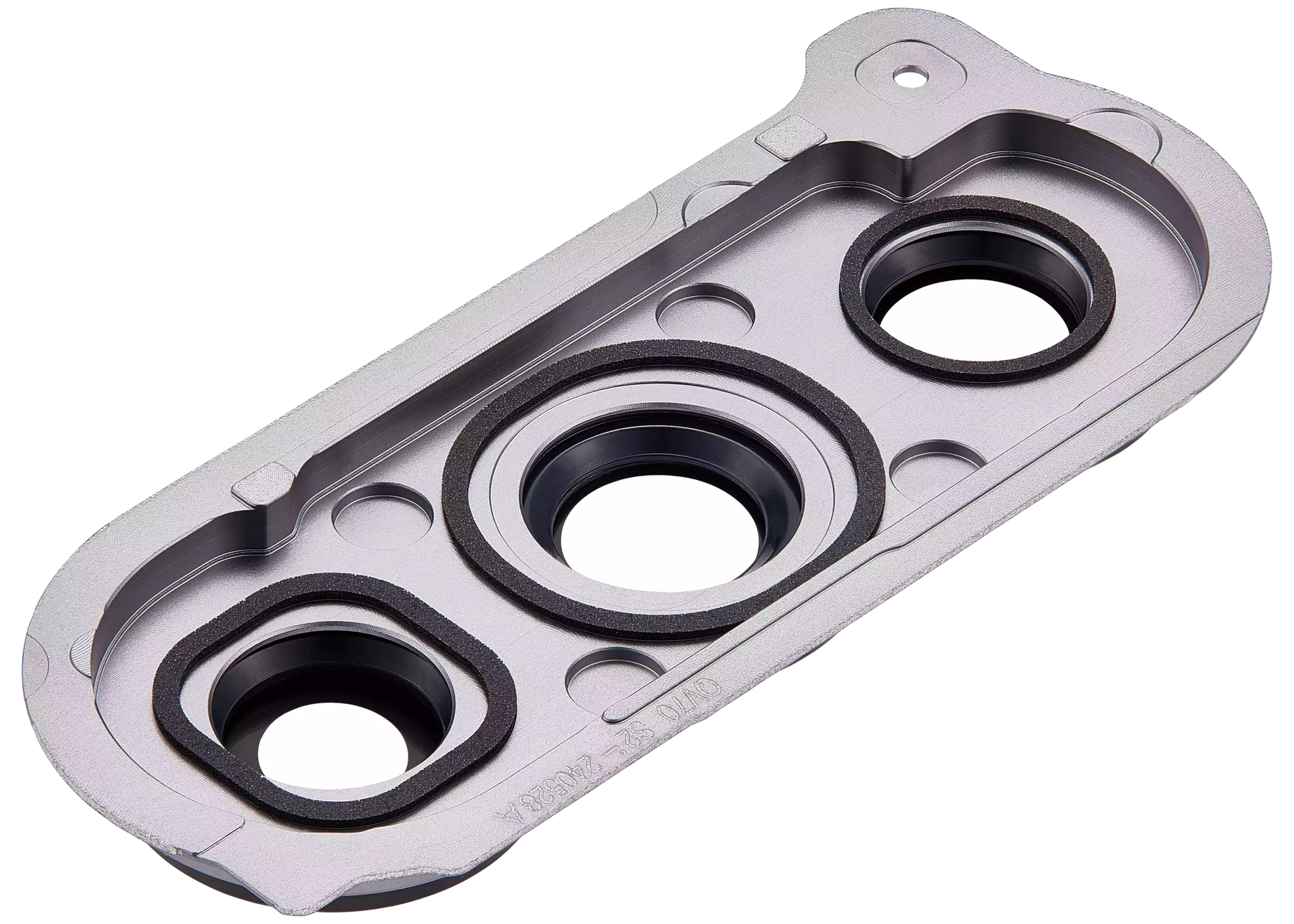 Back Camera Lens With Cover Bezel Ring Compatible For Samsung Galaxy Z Fold 6 5G Replacement  (Premium) (Silver Shadow)