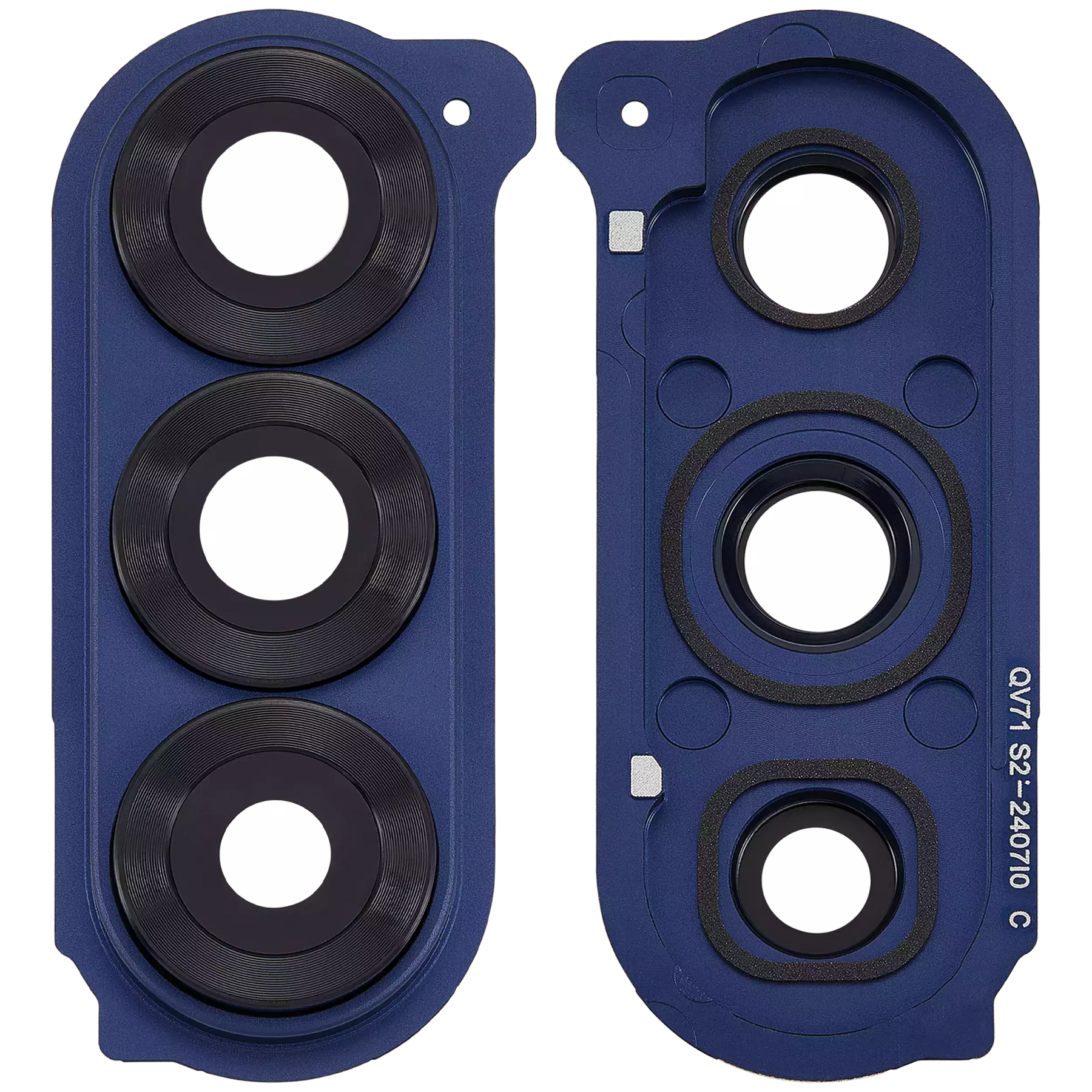 Back Camera Lens With Cover Bezel Ring Compatible For Samsung Galaxy Z Fold 6 5G Replacement  (Premium) (Navy)