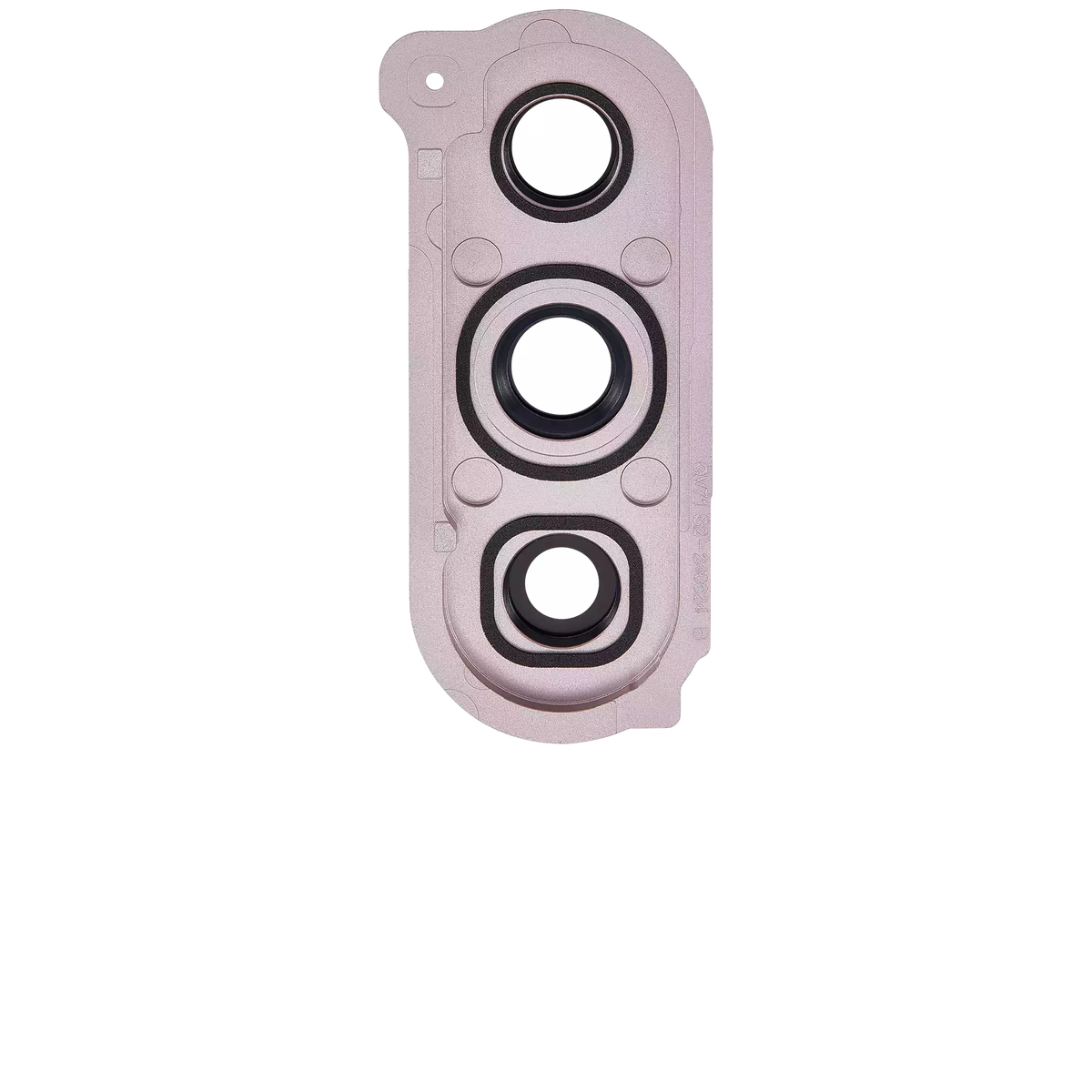 Replacement Back Camera Lens With Cover Bezel Ring Compatible For Samsung Galaxy Z Fold 6 5G (Premium) (Pink)
