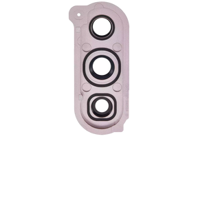 Replacement Back Camera Lens With Cover Bezel Ring Compatible For Samsung Galaxy Z Fold 6 5G (Premium) (Pink)