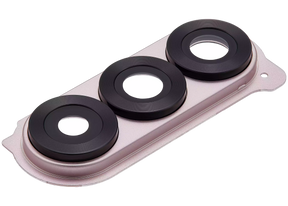 Replacement Back Camera Lens With Cover Bezel Ring Compatible For Samsung Galaxy Z Fold 6 5G (Premium) (Pink)