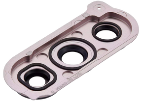 Replacement Back Camera Lens With Cover Bezel Ring Compatible For Samsung Galaxy Z Fold 6 5G (Premium) (Pink)