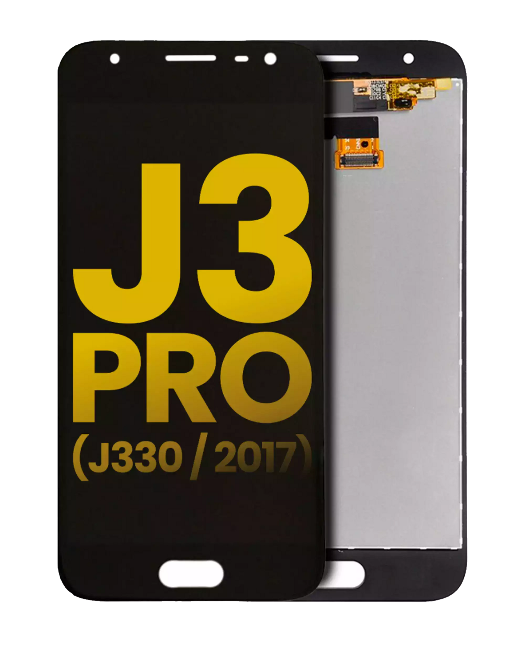 OLED Assembly Without Frame Compatible For Samsung Galaxy J3 Pro (J330 / 2017) (Refurbished) (Black)