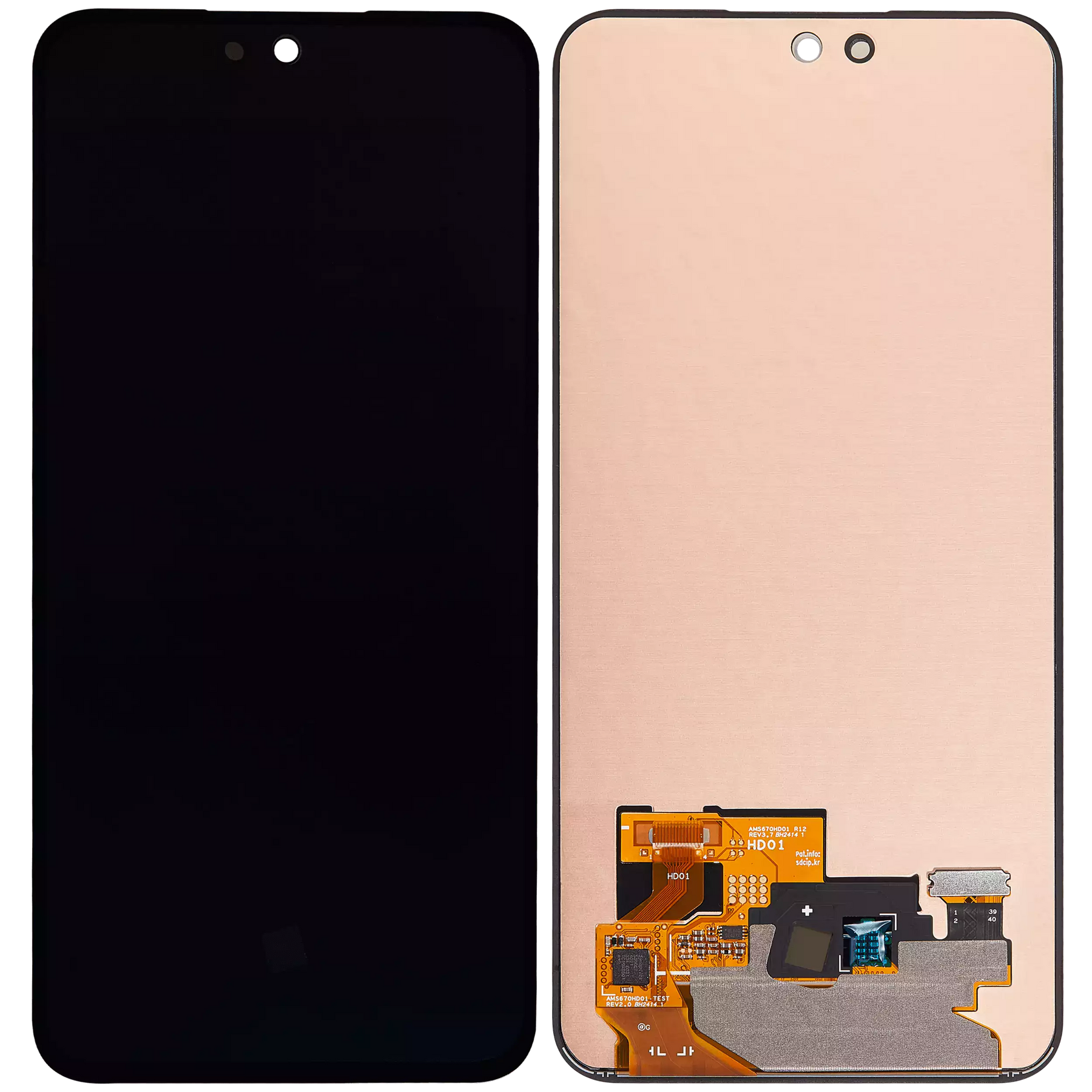 Replacement OLED Assembly Without Frame Compatible For Samsung Galaxy S24 FE 5G (Refurbished) (All Colors)