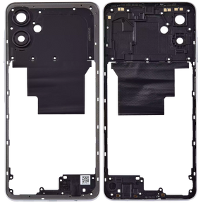 Mid-Frame Housing Compatible For Samsung Galaxy A06 (A065 / 2024) (White)